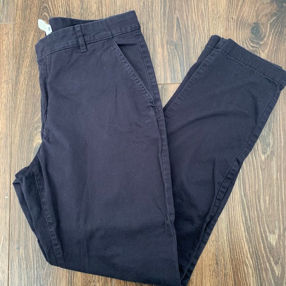 H&M L.O.G.G. Blue Khaki Pants size 10